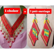 Igorot Choker+earring set