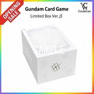 Gundam Card Game Limited BOX Ver.β  Japanese Version Official Trading Card Set