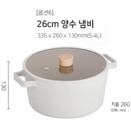 Neoflam - 韓國 Fika 26cm 意大利粉煲連蓋 5.4L (適用於電磁爐/明火) 平行進口