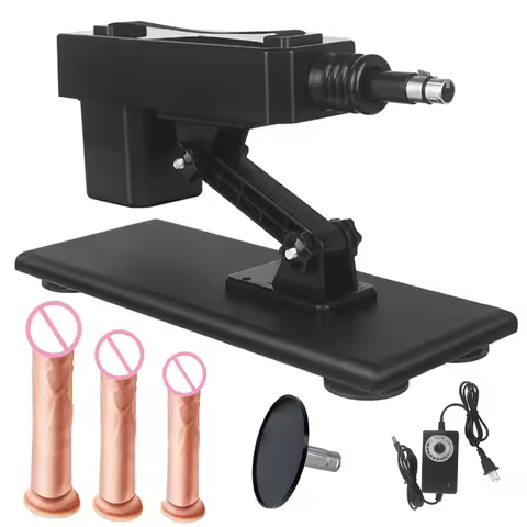 Reciprocating Linear Fuvk Machine with Flesh Dildo Vagina Anal Thrusting Dildo Vibrator Love Machine