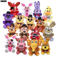 SIRENU FNAF Plush Toy Birthday Party Supplies Room Decor Fazbear Toys