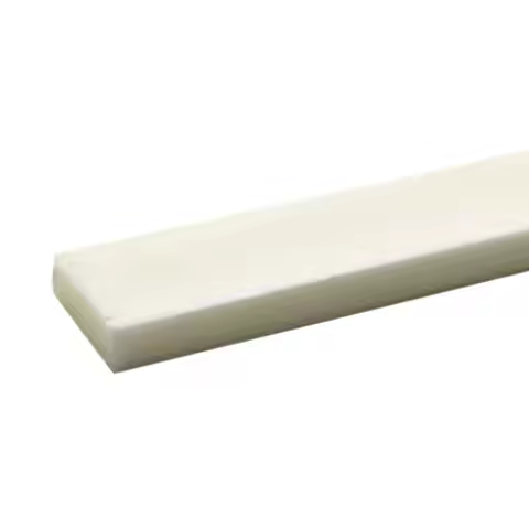 100Pcs Guitar Bass Real Blank Bone Bridge Nut Saddle for LP Folk/Classical Guitar Electric Acoustic 