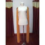 sayap pundak KUNING MAS kebaya pengantin