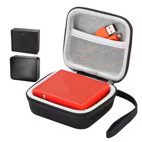 Portable EVA Zipper Hard Bag Box for Jbl GO/GO 2 Speaker Multi-functional Travel