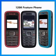 phone High quality imported mobile phones 1208 Original Cellular Mobile Phone Unlocked GSM phone
