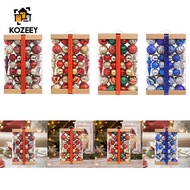 KOZEEY 74 Count Christmas Ornaments Set for Tree Decoration And Holiday Events