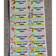 Unicorn Label name sticker label name waterproof