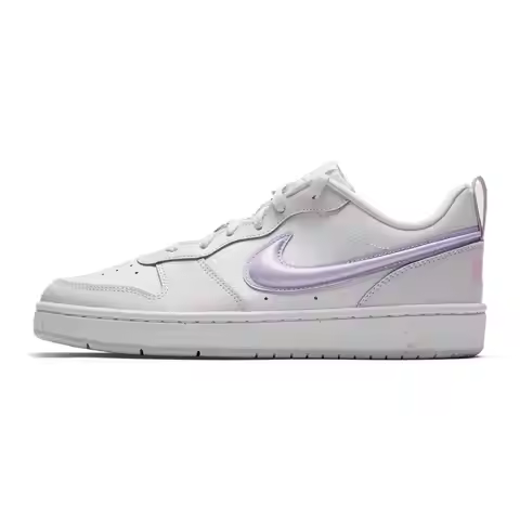Nike Women's Shoes, Big Kids' Shoes, Court Borough Sneakers, Fashionable Low-Top Sneakers, Casual Sh