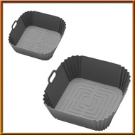 [chasoedivine.] 2 Pcs Silicone Liners for   FN101GY Air Fryer Reusable Air Fryer Pot Oven Liners Dee