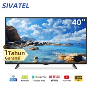 Sivatel Tv Smart 40 Inch Tv Fhd Led Tv Android 11.0 Televisi
