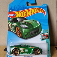 HOTWHEELS C6 CORVETTE TOONED GREENOriginal