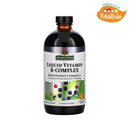 Nature's Answer Platinum Liquid Vitamin B Complex - Natural Tangerine Flavor, 480 ml.
