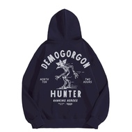 era-won เสื้อฮูดดี้ ทรง Oversize รุ่น HOODIE erawon x stranger things สี Navy