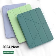 Leather Case For Samsung Galaxy Tab A8 10.5 A9 Plus 11 inch A9 A7 Lite 8.7 Y-Folding Stand TPU Silic