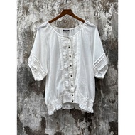 White round neck shirt frs T4099