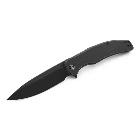 Miguron Knives Velona Flipper Pocket Folding Knife 14C28N Black PVD Blade G10 Handle Tactical Surviv