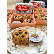 Chocolate Chip Oreo Scones -Freshly baked  | La Belle D’Andaine French Butter by TWT cafe Ipoh