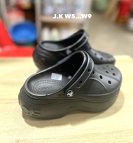 รองเท้าแตะCroc Classic Bella Clog ทำจากยาง พื้นนุ่มใส่สบาย มี 3 สี Sz.W5-W9 มาใหม่ พร้อมส่ง ส้นหนา A