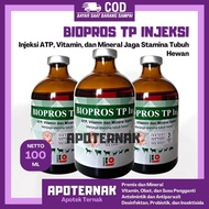 BIOPROS TP 100 mL | ATP Vitamin Mineral Jaga Stamina Tubuh Sapi Kuda