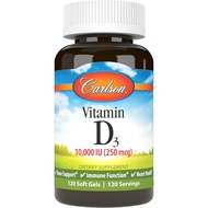 Carlson - Vitamin D3, 10000 IU (250 mcg), Vitamin D Supplements, Bone & Immune Support, Vitamin D3 S