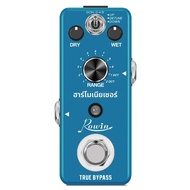 Rowin LEF-3807 Harmonizer Pedal Polyphonic Pitch Shifter Detune Effect True Bypass Compact Metal Gui