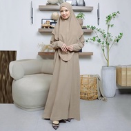 Lozy Hijab - Hafsha Abaya Set (Gamis Abaya Set with Hijab)