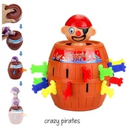 Jumping Pirates Toys/ crazy Pirates/ Pirate Pirates/ prank funny games Toys