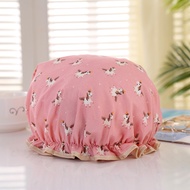 Waterproof Premium Shower Cap Topi Mandi Travel Shower Cap