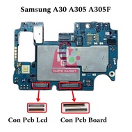 MESIN Samsung A30 A305 Lcd Mainboard Connector In The Socket Machine Sub Board Connector