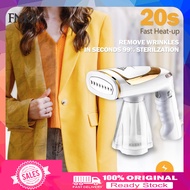 [Ready stock]  Efficient Steaming Iron Handheld Garment Steamer Powerful 1600w Garment Steamer Ironing Machine Fast Heating Large Water Tank Wrinkle Remover for Clothes Top Seller