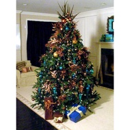 Christmas tree 1m5 + accessories included with real photos
