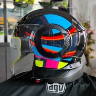 Agv Orbyt Sun Moon 46 Rossi 100% Original Factory Garage Sale