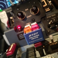 Boeing 737NG Cockpit Warning Sound Button – Realistic Aviation Alert Simulator for Pilots & AvGeeks