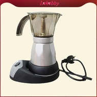 [Lohobby] EU Plug Electric Coffee Maker Expresso Machine Italian Moka Stovetop 300ml