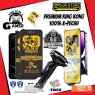 Oppo Power Premium King Kong X Pecah Ceramic A16k Pro Reno 7 8 7z 8z A18 A92 A53 A3 A5 HD Matte Blue