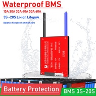 SMT/ KYWaterproof BMS 3S-20S 3.2V 3.7V 18650 Lithium Battery Protection Board 4S 7S 8S 12V 24V 36V 48V 13S 14S 16S 60V L