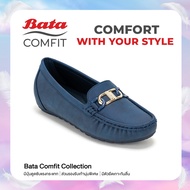 Bata บาจา Comfit รองเท้าคัทชูแบบสวมเพื่อสุขภาพ พร้อมเทคโนโลยีคุชชั่น รองรับน้ำหนักเท้า สำหรับผู้หญิง รุ่น CATHINA สีชมพู 6015092 สีกรมท่า 6019092