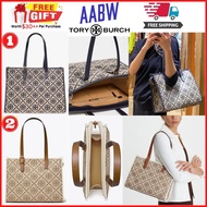 [FREE Delivery &amp; GIFT🎁 Tory Burch SMALL MONOGRAM TOTE Bag Tory Burch Handbag Tory Burch Tote Tory Burch Sling Bag 2003