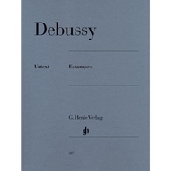 Hengle Original Debussy Print Collection Piano Solo with Fingering Debussy Estampes HN387 Imported A