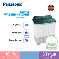 Panasonic NA-W86FCU1 Mesin Cuci 2 Tabung RATU Series [8.5 Kg]