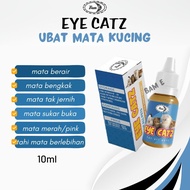 EYE CAT UBAT SAKIT MATA KUCING GATAL, MERAH, BERTAHI, 10ML EYE CATZ BAM E