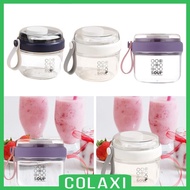 [Colaxi] Salad Cup 650ml Yogurt Cup Cereal Cup Jars Oatmeal Storage Cup Oatmeal Container for Yogurt