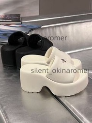 SMFK平穩皮質高跟拖鞋