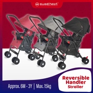 Sweet Heart Paris ST208 2 Way Push Facing 3.9KG Lightweight Travel Baby Stroller