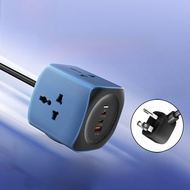 ช่องเสียบไฟขนาดเล็ก LDNIO ชุดชาร์จแบบหกในหนึ่ง ชาร์จไดเรกต์ผ่านสาย USB QC30W PD65W ชาร์จแบบไร้สาย ช่