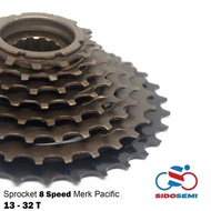 Sprocket 8 Speed Freewheel Sprocket 8 Speed Bicycle Gear Threaded