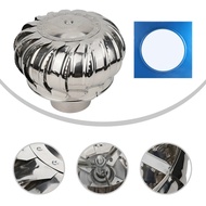 (With Base) 304 Stainless Steel Roof Ventilator Wind Turbines Air Vent Attic Ventilator