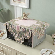 MH European-Style Microwave Oven Dust Cover Modern Style Kitchen Small Appliances Dust-Proof Oil-Proof Cover Towel Oven