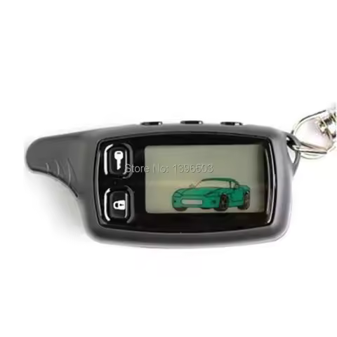 TW9010 LCD Remote Control Keychain for Russian TW 9010 two way car alarm Tomahawk TW-9010 Key TW-700