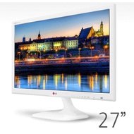 LG [27MT55DW] 27inch FULL HD digital TV+LED monitor in oneWhite FHD monitor  IPS panel 100V~240V avaiable